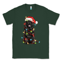 Sports Green christmas newfoundland dog Classic Tee - LillyAllenDesigns