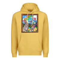 Antique Gold Happy Easter Day Premium Hoodie - OliviaCreatesArt