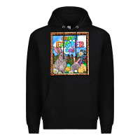 Black Happy Easter Day Premium Hoodie - OliviaCreatesArt