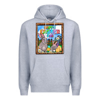 Heather Grey Happy Easter Day Premium Hoodie - OliviaCreatesArt