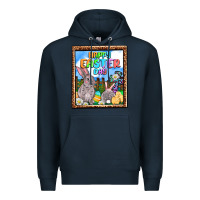 Navy Happy Easter Day Premium Hoodie - OliviaCreatesArt