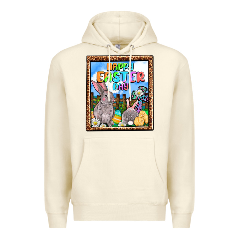 Happy Easter Day Premium Hoodie by OliviaCreatesArt | Teevron