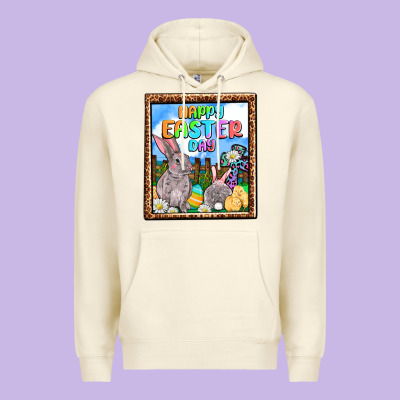 Happy Easter Day Premium Hoodie Designed By Oliviacreatesart