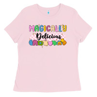 Bubblegum Pink magically delicious Ladies Tee - MaliasSmallBusiness