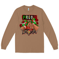 Toasted Coconut Proud Latina Mexican sneakers Long Sleeve Tee - RanaPortraitStore