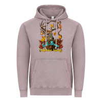 Vintage Zinc Fall Breeze And Autumn Leaves Deer Vintage Hoodie - LillyAllenDesigns