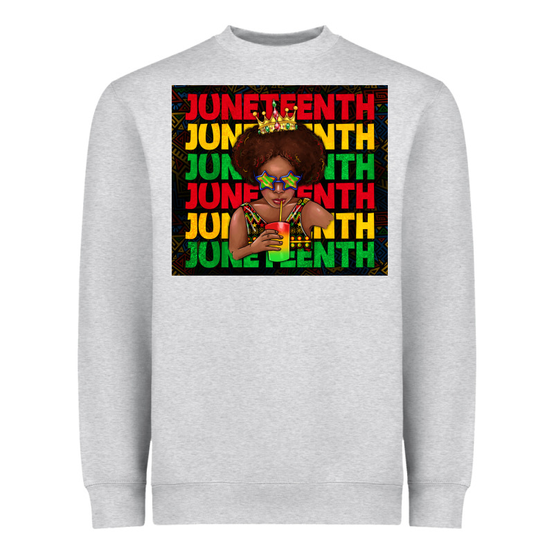 Juneteenth Cute Kid Heavyweight Sweatshirt by TumblerDesignByShophia | Teevron