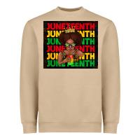 Mushroom juneteenth cute kid Heavyweight Sweatshirt - TumblerDesignByShophia