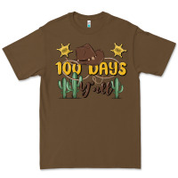Cacao 100 days y'all Premium Tee - MaliasSmallBusiness