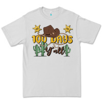 Dove Grey 100 days y'all Premium Tee - MaliasSmallBusiness