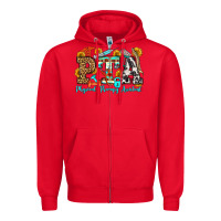 Red physical therapy assistant olivia Zipper Hoodie - OliviaCreatesArt