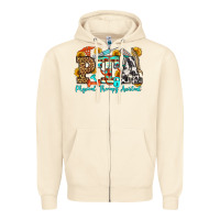 Sandshell physical therapy assistant olivia Zipper Hoodie - OliviaCreatesArt