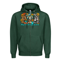 Sports Green physical therapy assistant olivia Zipper Hoodie - OliviaCreatesArt