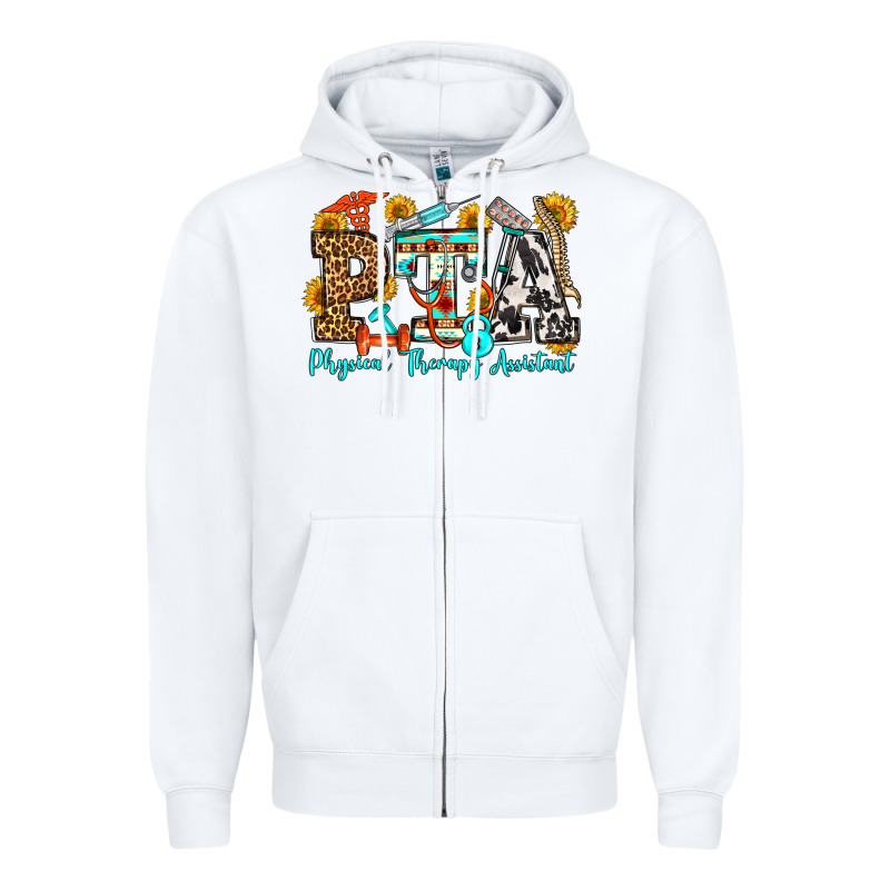 Physical Therapy Assistant Olivia Zipper Hoodie by OliviaCreatesArt | Teevron