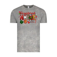 Registered Nurse Christmas Vintage Tee | Teevron