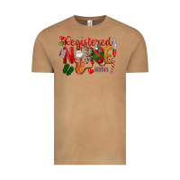 Vintage Camel Registered Nurse Christmas Vintage Tee - LillyAllenDesigns