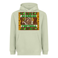 Matcha american football with sunflower tumbler Heavyweight Hoodie - BundleAndBundleShop