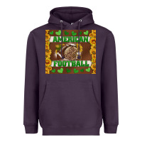 Plum american football with sunflower tumbler Heavyweight Hoodie - BundleAndBundleShop