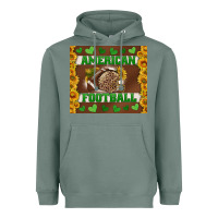Sage american football with sunflower tumbler Heavyweight Hoodie - BundleAndBundleShop
