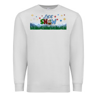 Dove Grey let it snow libbey glass Premium Sweatshirt - BundleAndBundleShop