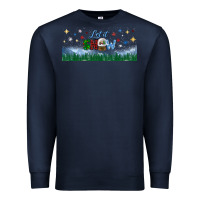 Navy let it snow libbey glass Premium Sweatshirt - BundleAndBundleShop