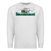 Oatmeal Heather let it snow libbey glass Premium Sweatshirt - BundleAndBundleShop