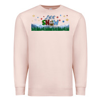 Pale Pink let it snow libbey glass Premium Sweatshirt - BundleAndBundleShop
