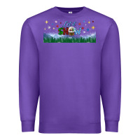 Purple let it snow libbey glass Premium Sweatshirt - BundleAndBundleShop
