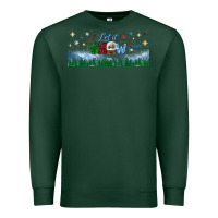 Sports Green let it snow libbey glass Premium Sweatshirt - BundleAndBundleShop