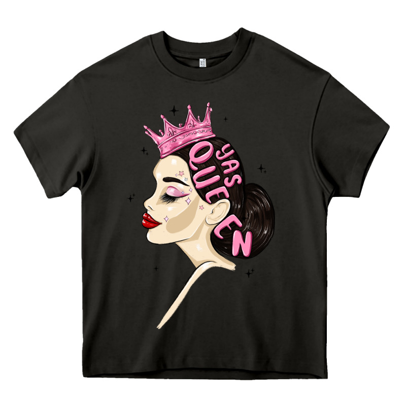 Yas Queen Heavy Core Tee by MaliasSmallBusiness | Teevron