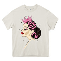 Cream yas queen Heavy Core Tee - MaliasSmallBusiness