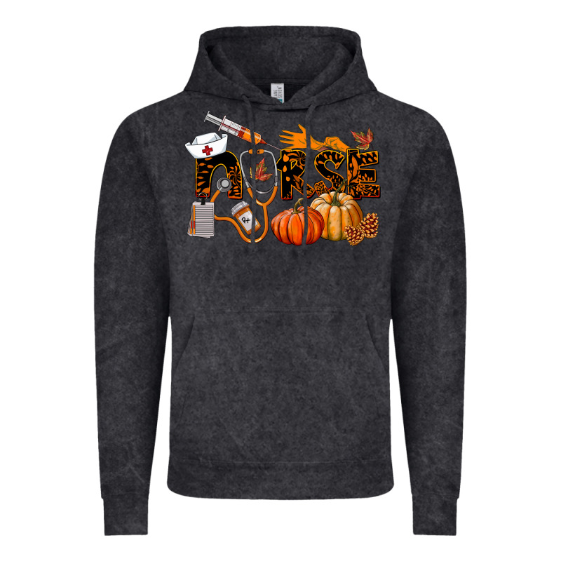 Fall Nurse Vintage Hoodie by LillyAllenDesigns | Teevron