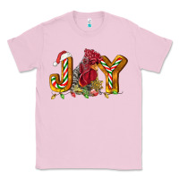 Bubblegum Pink Joy Rooster Classic Tee - LillyAllenDesigns