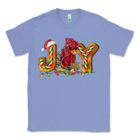 Colony Blue Joy Rooster Classic Tee - LillyAllenDesigns