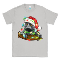 Moon Dust christmas scottish fold cat Classic Tee - LillyAllenDesigns
