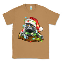 Toasted Coconut christmas scottish fold cat Classic Tee - LillyAllenDesigns