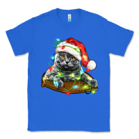 True Royal christmas scottish fold cat Classic Tee - LillyAllenDesigns