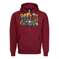 Burgundy speech therapist Zipper Hoodie - OliviaCreatesArt