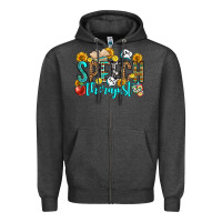 Charcoal Heather speech therapist Zipper Hoodie - OliviaCreatesArt