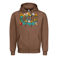 Chestnut speech therapist Zipper Hoodie - OliviaCreatesArt