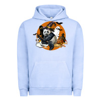 Pigment Grape Ice panda hallowen Urban Hoodie - LillyAllenDesigns