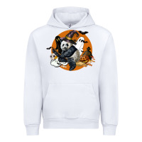 White panda hallowen Urban Hoodie - LillyAllenDesigns