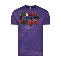Cloud Purple Santa's Favorite Caregiver Christmas Vintage Tee - LillyAllenDesigns