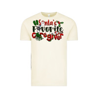 Vintage Arctic Santa's Favorite Caregiver Christmas Vintage Tee - LillyAllenDesigns
