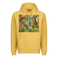 Antique Gold Mexico Premium Hoodie - FaDigitalArtStudio