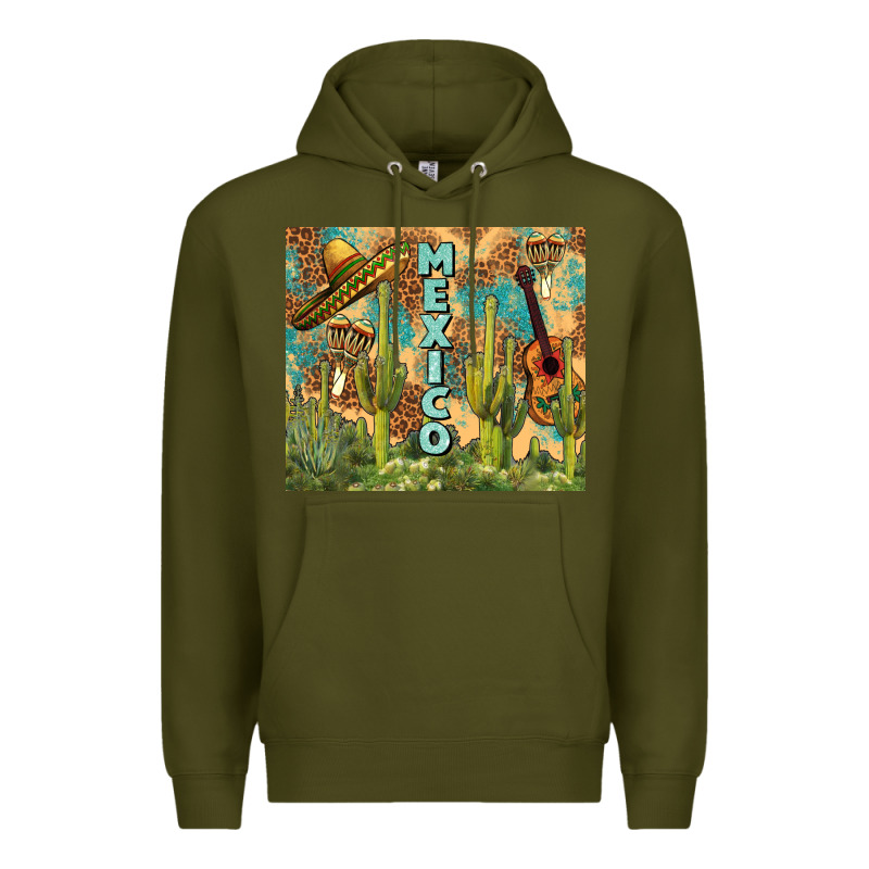 Mexico Premium Hoodie by FaDigitalArtStudio | Teevron
