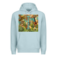 Blue Mist Mexico Premium Hoodie - FaDigitalArtStudio