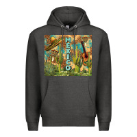 Charcoal Heather Mexico Premium Hoodie - FaDigitalArtStudio