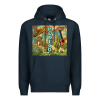 Navy Mexico Premium Hoodie - FaDigitalArtStudio
