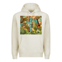 Oatmeal Heather Mexico Premium Hoodie - FaDigitalArtStudio